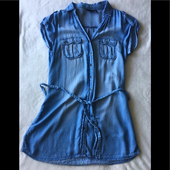 a.n.a Tops - 🐈3 for $12🐈 A.n.a. Long Denim Shirt